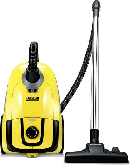 Karcher VC 2 Ηλεκτρική Σκούπα 700W με Σακούλα 2.8lt Κίτρινη