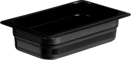 Δοχείο Τροφίμων PP Χωρίς Καπάκι GN1/4 162x265mm 65mm 1.58lt Μαύρο