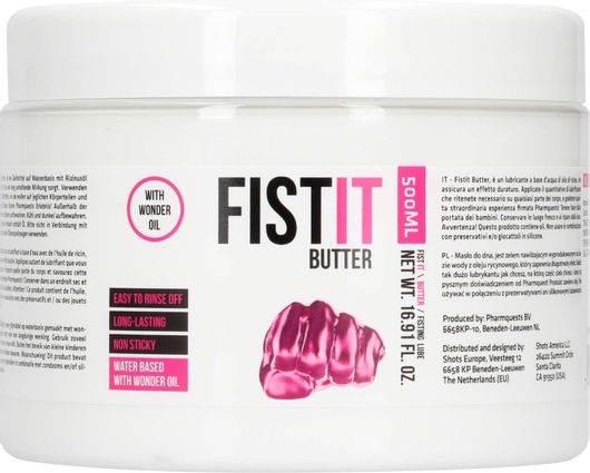 Λιπαντικό Fist It Νερού Fisting Butter 500ml
