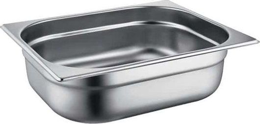 Σκεύος Τροφίμων 812-2 Inox 0.6mm GN1/2 32.5x26.5cm-6.5cm