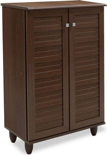 Παπουτσοθήκη Pakoworld Santo με 3 Ράφια Ξύλινη 60x34.5x91.5cm