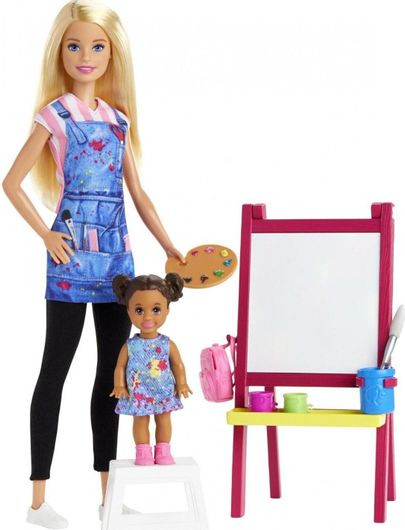 Κούκλα Mattel Barbie Δασκάλα Καλλιτεχνικών για 3+ Ετών