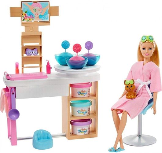 Κούκλα Mattel Barbie Wellness Ινστιτούτο Ομορφιάς για 4+ Ετών