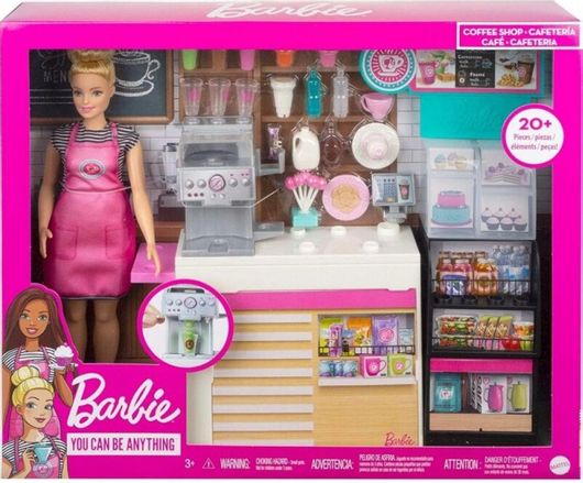 Κούκλα Mattel Barbie Καφετέρια για 3+ Ετών