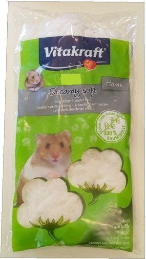 Υπόστρωμα για Κλουβιά Τρωκτικών Vitakraft Dreamy Soft Βαμβάκι 20gr