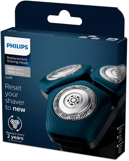 Philips Shaver Series 7000 / 5000 Ανταλλακτικές Ξυριστικές Κεφαλές 3τμχ