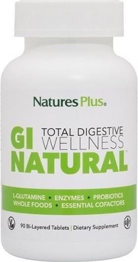 Nature's Plus GI Natural με Προβιοτικά και Πρεβιοτικά 90 ταμπλέτες