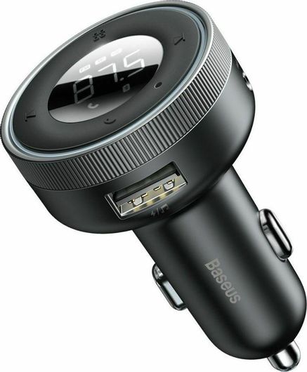 FM Transmitter Αυτοκινήτου Baseus CCLH-01 με AUX / USB / MicroSD Γρήγορης Φόρτισης QC3.0