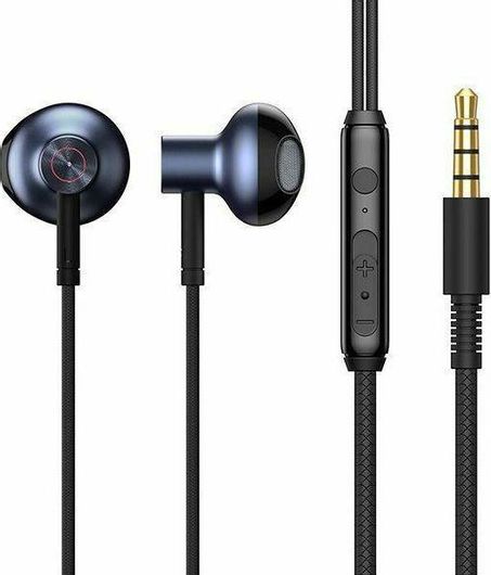 Baseus Encok H19 Earbuds Handsfree με Βύσμα 3.5mm Μαύρο