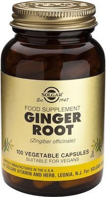 Solgar Ginger Root 100 Φυτικές Κάψουλες