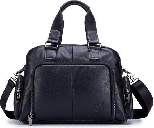 Χαρτοφύλακας Bull Captain GWB-047 Δερμάτινος Μαύρο