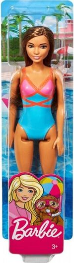 Κούκλα Barbie Mattel GHW40 Beach για 3+ Ετών