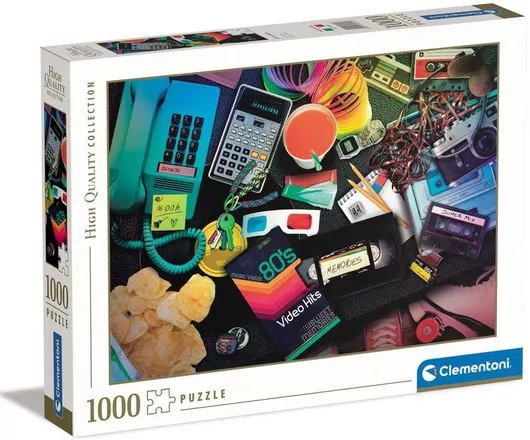 Puzzle 80's Nostalgia 2D 1000 Κομμάτια