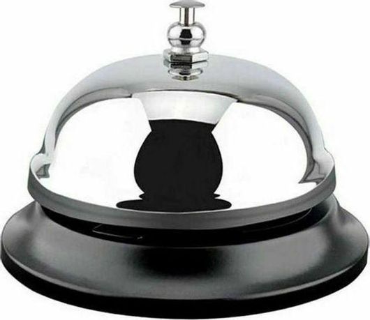 Κουδούνι Υποδοχής Call Bell 85200 Ø85mm Ασημί