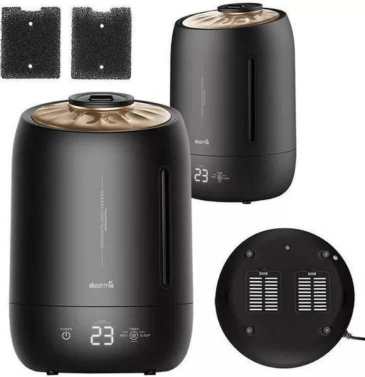 Υγραντήρας Deerma F600 Υπερήχων 25W για Χώρους 30m² Μαύρο