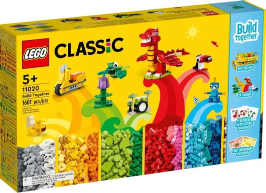 Lego Classic Build Together για 3+ Ετών #11020