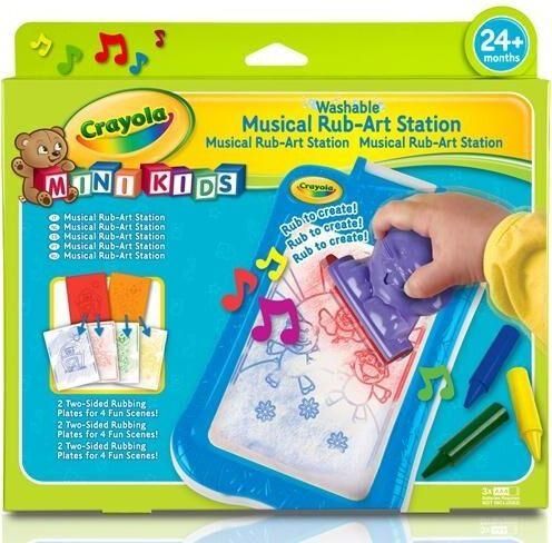 Πίνακας Crayola Ζωγραφική με Μουσική για Παιδιά 2+ Ετών