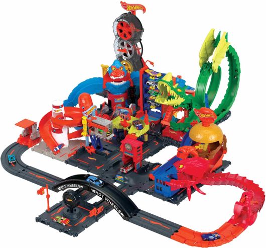 Πίστα Mattel Hot Wheels City Wreck & Ride με Τυχαία Επιλογή Σχεδίου για 4+ Ετών