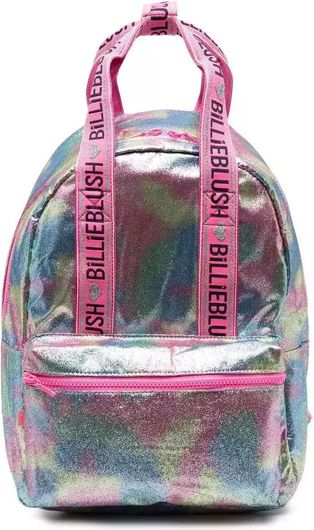 Σχολική Τσάντα Νηπίου Billieblush 22261037 Logo Print Ασημί