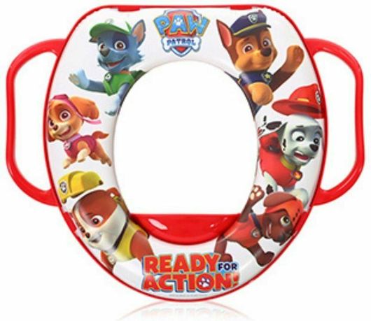 Παιδικό Κάθισμα Τουαλέτας Lorelli Dogs με Εύκαμπτη Επιφάνεια Κόκκινο