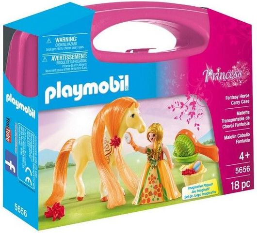 Playmobil Princess Unicorn Carry Case L για 4+ Ετών #5656
