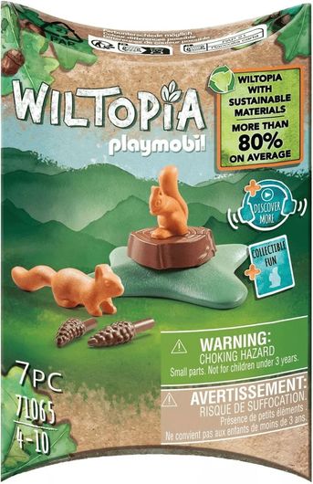 Playmobil Wiltopia Σκίουροι για 4-10 ετών