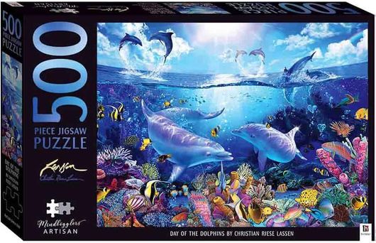 Puzzle Day of the Dolphins 2D 500 Κομμάτια