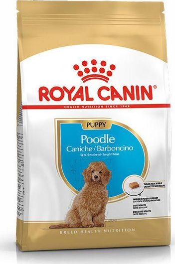 Ξηρά Τροφή Royal Canin Poodle 3kg για Κουτάβια Μικρόσωμων Φυλών με Καλαμπόκι & Πουλερικά