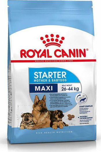 Royal Canin Starter Mother & Babydog Maxi 4kg Ξηρά Τροφή χωρίς Γλουτένη για Κουτάβια Μεγαλόσωμων Φυλών με Πουλερικά και Ρύζι