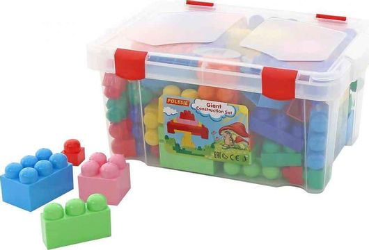 Τουβλάκια Polesie Construction Jumbo 74τμχ για 3+ Ετών