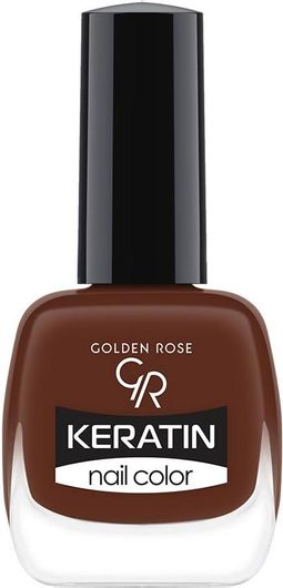 Βερνίκι Νυχιών Keratin Golden Rose 10.5ml Καφέ