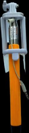 Selfie Stick με Καλωδιο 3.5mm Πορτοκαλί