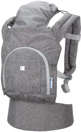 Μάρσιπος Kikka Boo Hoody με Μέγιστο Βάρος 15kg Γκρι