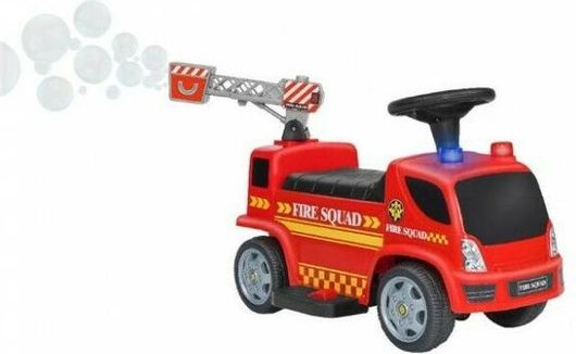 Περπατούρα Globo 40765 Spidko Fireman 6V W Bubble Κόκκινο