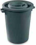 Κάδος Απορριμμάτων Plastime Πλαστικός 50lt Πράσινος