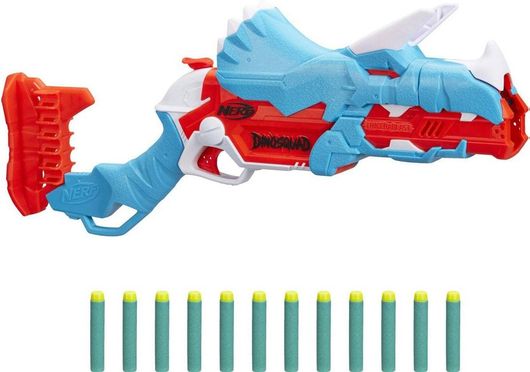 Nerf Hasbro Εκτοξευτής Tricerablast Dinosquad για 8+ Ετών
