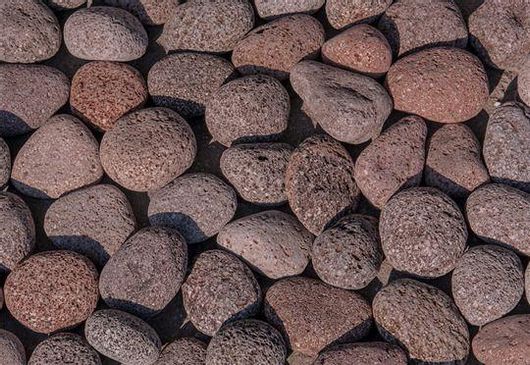 Βότσαλο Akrolithos AK-1004 Λάβα Κόκκινη 20kg