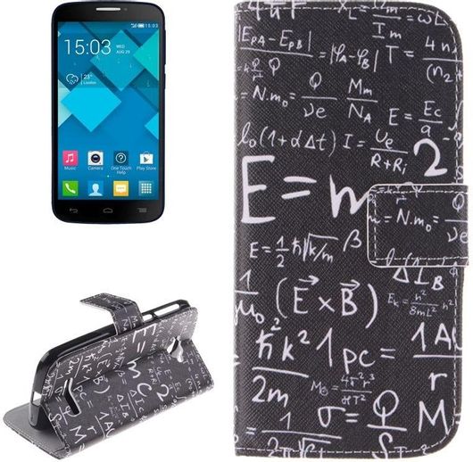 Θήκη Κινητού Wallet για Alcatel One Touch Pop C7 Δερματίνη Formula Pattern