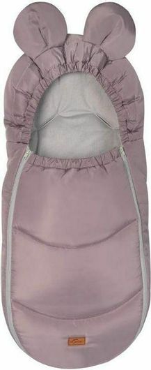 Universal Ποδόσακος Καροτσιού Tesoro Mouse Αδιάβροχος Ροζ