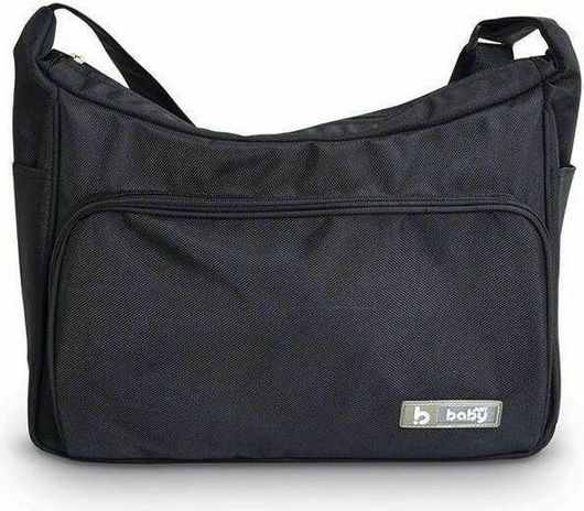 Τσάντα Αλλαξιέρα Just Baby Ώμου & Χειρός Μαύρο