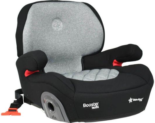 Καθισματάκι Αυτοκινήτου Bebe Stars Booster 22-36 kg με Isofix Μαύρο