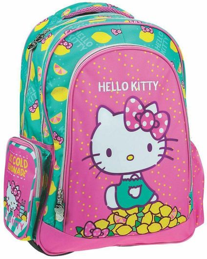 Σχολική Τσάντα Δημοτικού Gim 335-70031 Gim Hello Kitty Lemonade