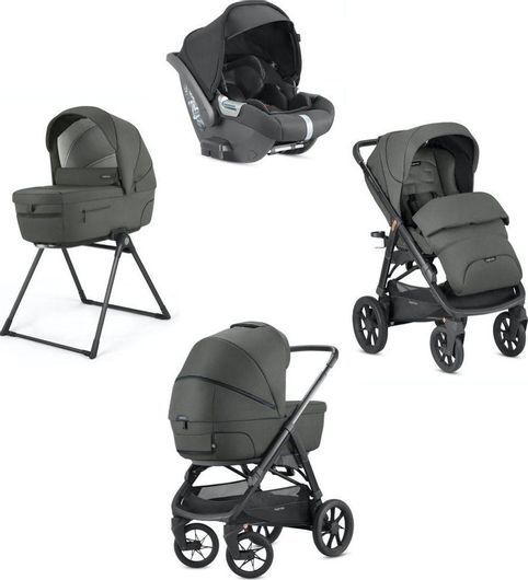 Πολυκαρότσι Inglesina Aptica Xt Quattro Ρυθμιζόμενο για Νεογέννητο Γκρι