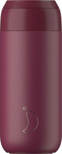 Ποτήρι Θερμός Chilly's S2 0.5lt Inox Plum Red