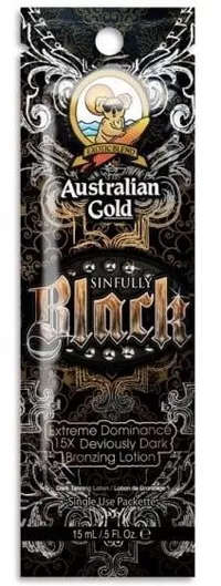 Self Tan Australian Gold Sinfully Black Solarium Λοσιόν Σώματος 15ml