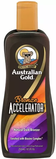 Self Tan Australian Gold Bronze Accelerator Solarium Λοσιόν Σώματος 250ml