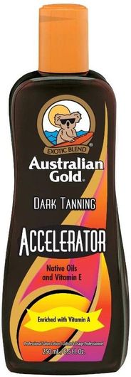 Self Tan Australian Gold Dark Gold Solarium Λοσιόν Σώματος 250ml