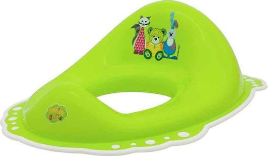 Παιδικό Κάθισμα Τουαλέτας Cangaroo Animals με Σκληρή Επιφάνεια Πράσινο