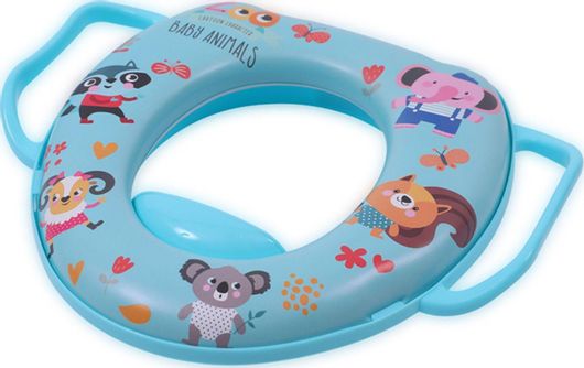 Παιδικό Κάθισμα Τουαλέτας Lorelli Animals με Εύκαμπτη Επιφάνεια Γαλάζιο