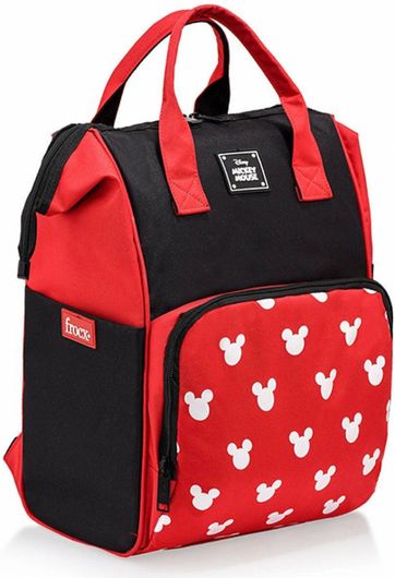 Τσάντα Αλλαξιέρα Διακάκης Disney Mickey Mouse Πλάτης Μαύρο